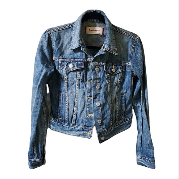 Aritzia Jackets & Blazers - Aritzia Denim Jean Jacket / Sunday Best